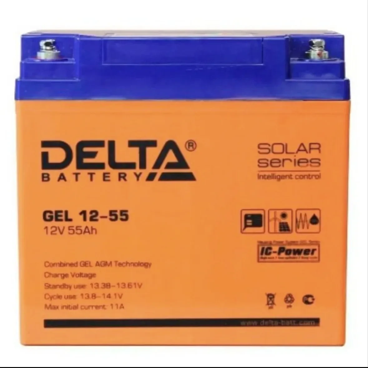 Аккумуляторная батарея 55A DELTA
