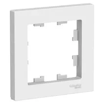 Рамка Schneider Electric AtlasDesign ATN000101 белая