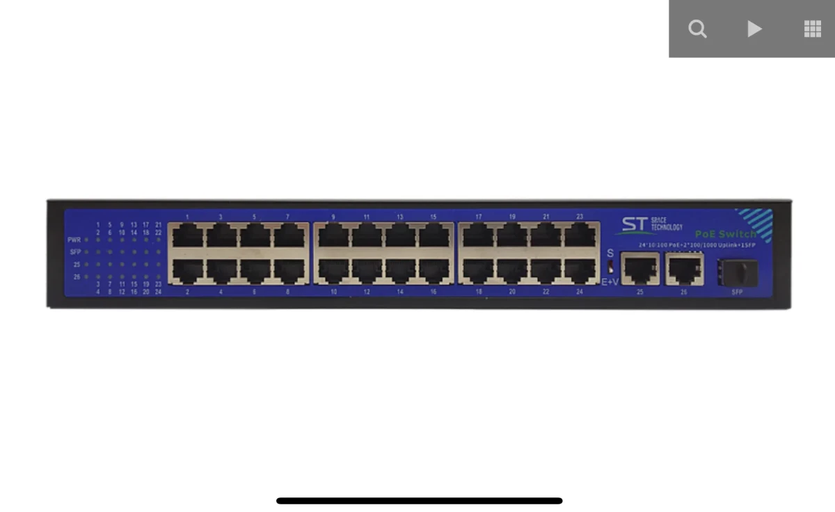 Poe коммутатор 24 портовый ST-S243POE