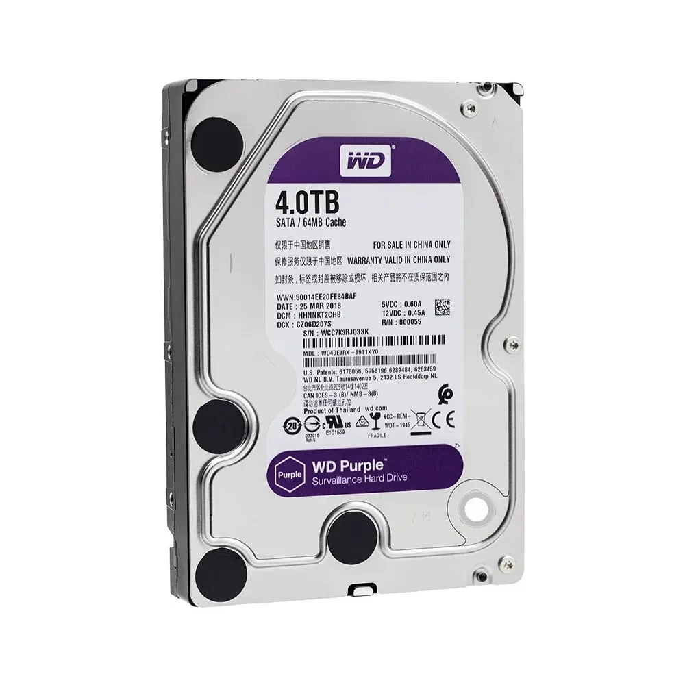 Жесткий диск Western Digital 4Tb Purple