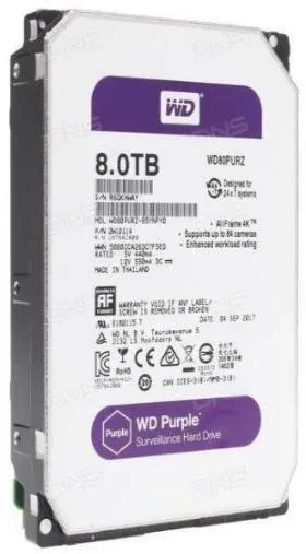 Жесткий диск Western Digital 8Tb Purple