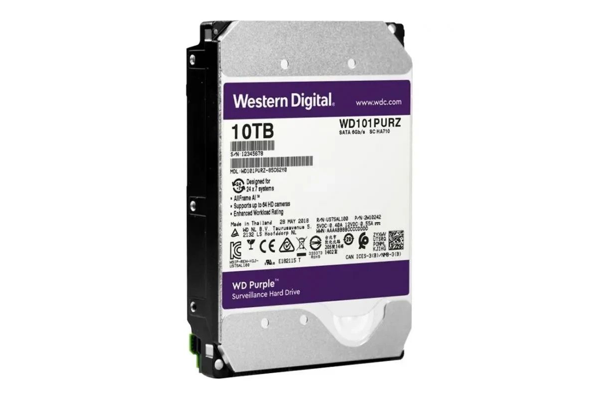 Жесткий диск Western Digital 10Tb Purple