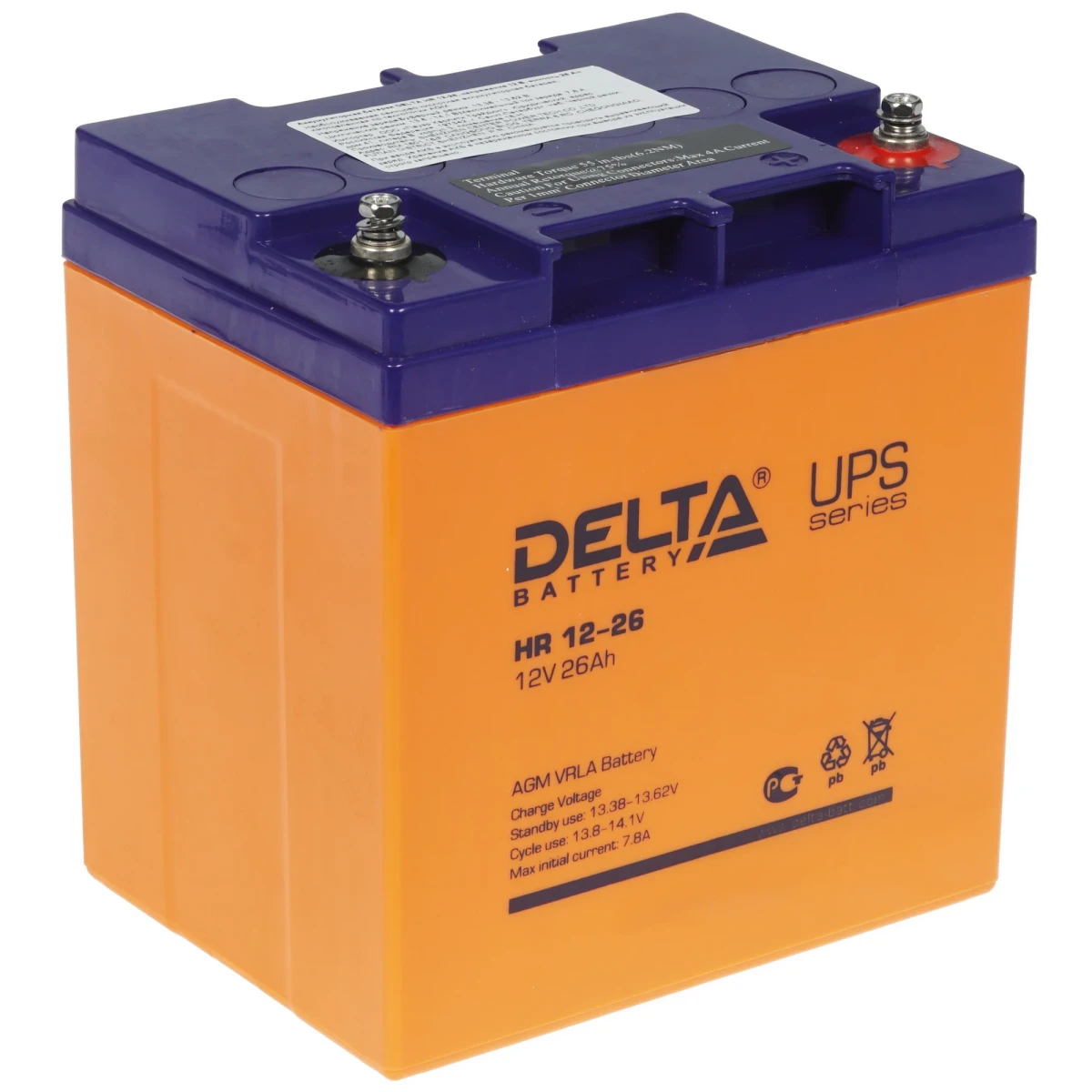Аккумуляторная батарея для ИБП Delta HR 12-26