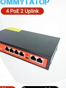 Smart poe switch 4+2