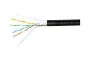 Сетевой интернет кабель витая пара SUPRLAN медный экранированный FTP Cat.5e 4x2xAWG24