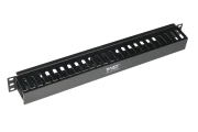 Органайзер c крышкой 1U для 19"