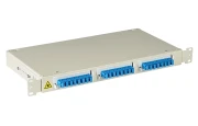 Кросс оптический 19", 1U 24 SC
